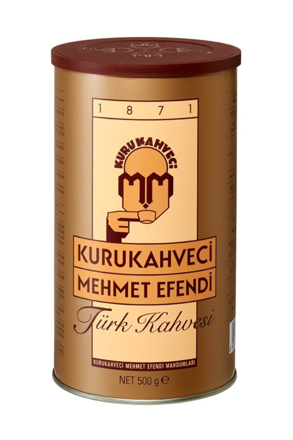 Mehmet Efendi Türk Kahvesi 500 Gr Teneke Kutu