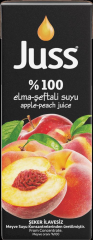 JUSS 1/5 %100 Elma - Şeftali Nektarı 27 li