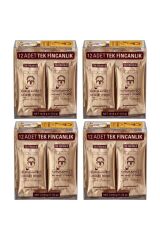 Kurukahveci Mehmet Efendi Tek Fincan Türk Kahvesi 12 X 6 gr 4 Paket