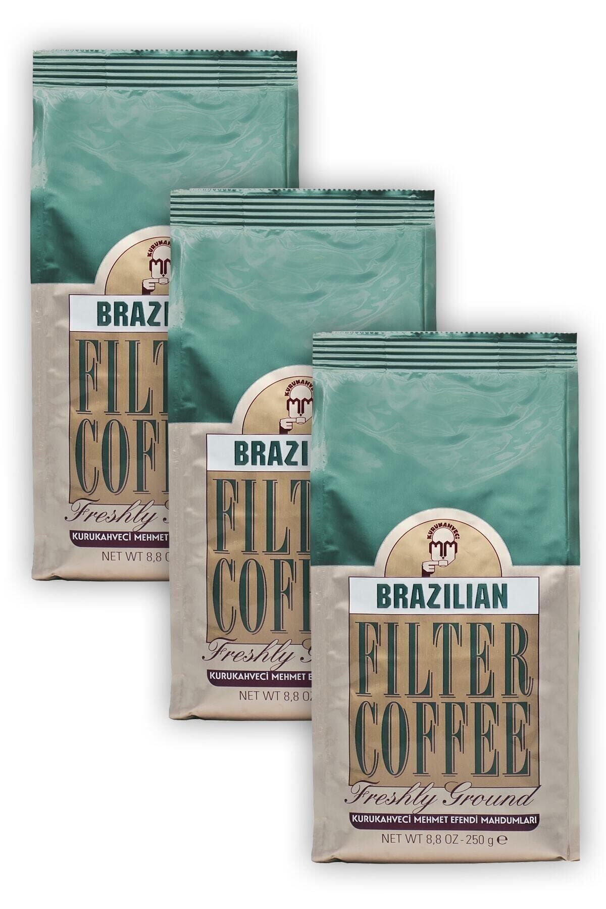 Brazilian Filtre Kahve 250 G X 3 Adet Kurukahveci