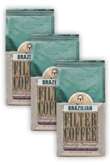Brazilian Filtre Kahve 250 G X 3 Adet Kurukahveci
