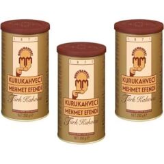 Türk Kahvesi 250gr Teneke Kutu 3'lü Paket