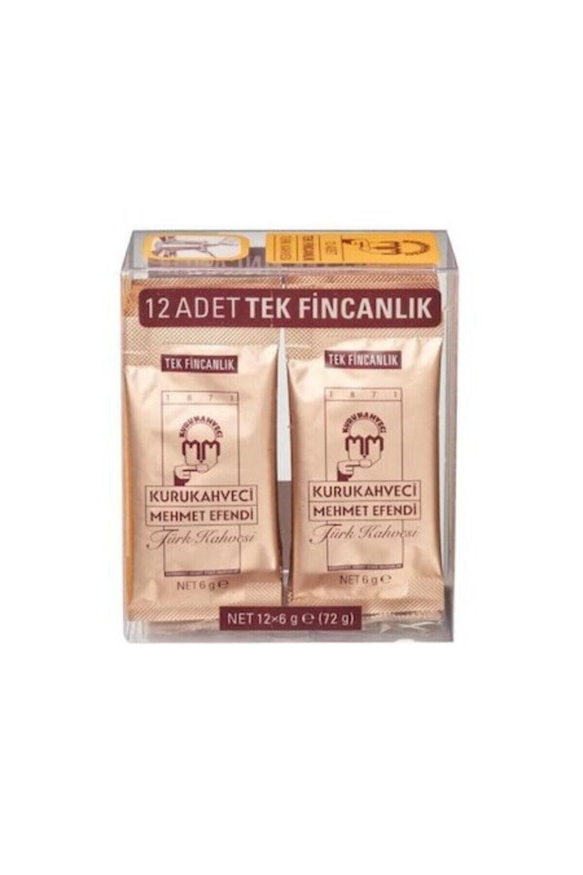 Mehmet Efendi Türk Kahvesi Tek Fincanlık 12x6 Gr