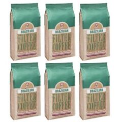 Mehmet Efendi Brazilian Filtre Kahve 250 Gr X 6 Adet
